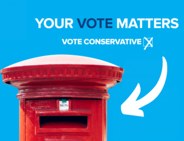 Image of letterbox - your vote matters